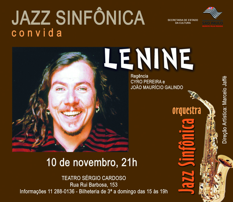 Jornal O Estado de São Paulo - Jazz Sinfônica convida Lenine (2005)
