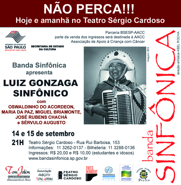 Folha de São Paulo - Caderno 2 - Luiz Gonzaga Sinfônico